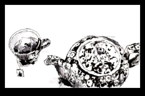 بالكاد هناك: انغمس في جاذبية فن الحبر البسيط والدقيق