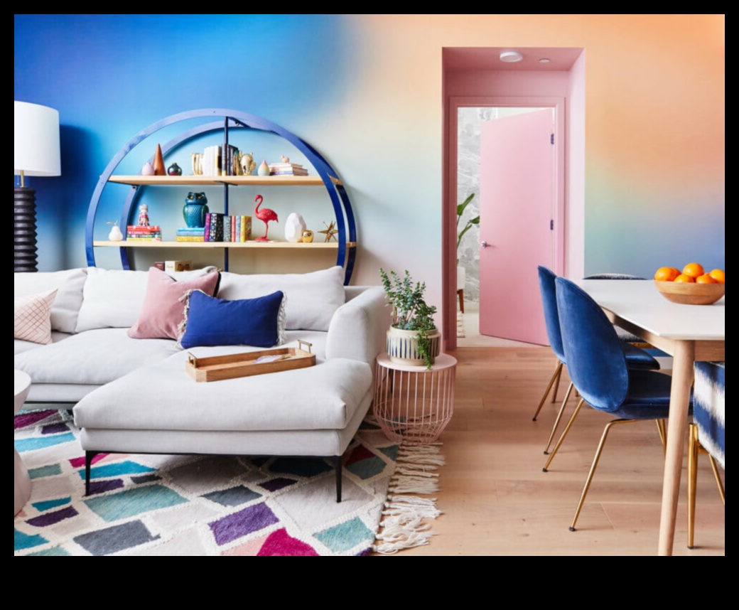 كيفية دمج اللمسات الملونة في ديكور منزلك الداخلي