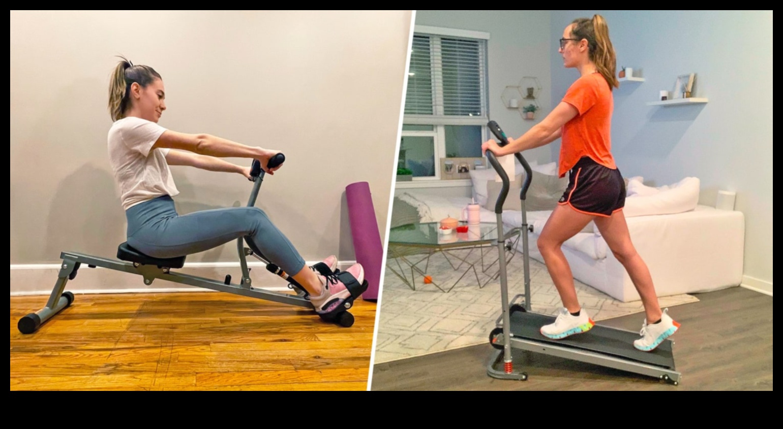 العرق بأناقة: معدات تمرين عصرية وعملية للمنزل