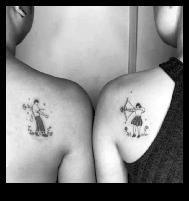 مرتبطون مدى الحياة: وشم الزوجين يصنعان قصة حب أبدي