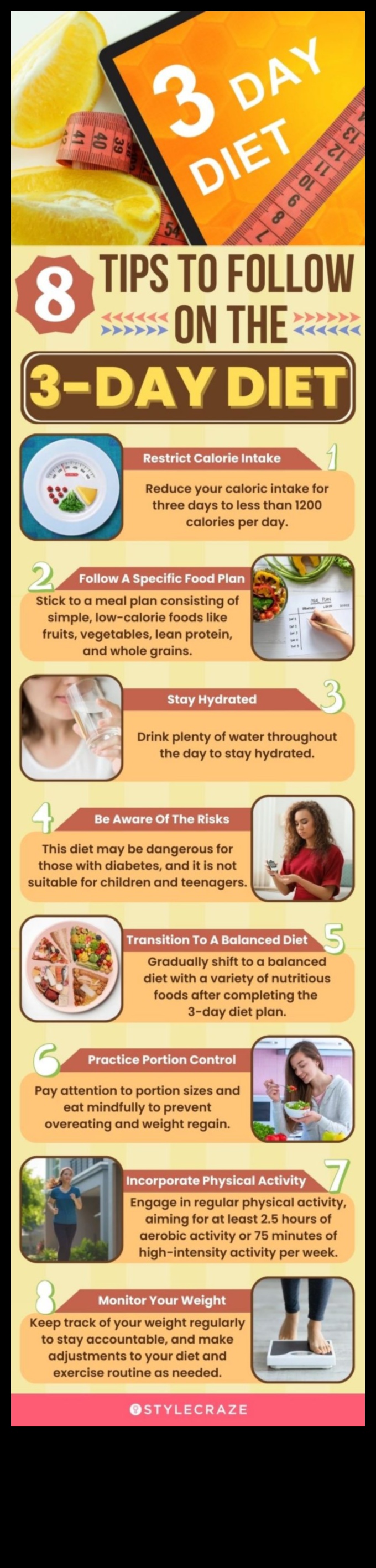 دور الأنظمة الغذائية قصيرة المدى في معالجة حالات صحية معينة