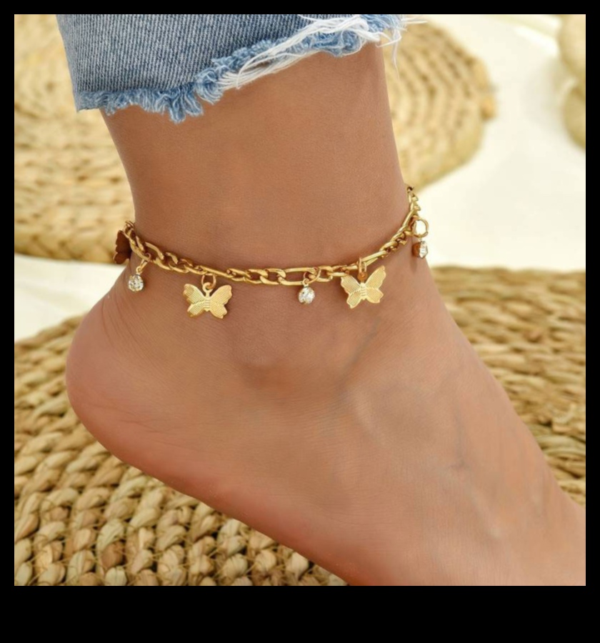 روابط لامعة: اربطي أسلوبك مع بريق سحر الخلخال