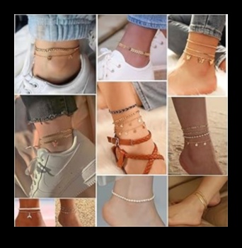 روابط لامعة: اربطي أسلوبك مع بريق سحر الخلخال