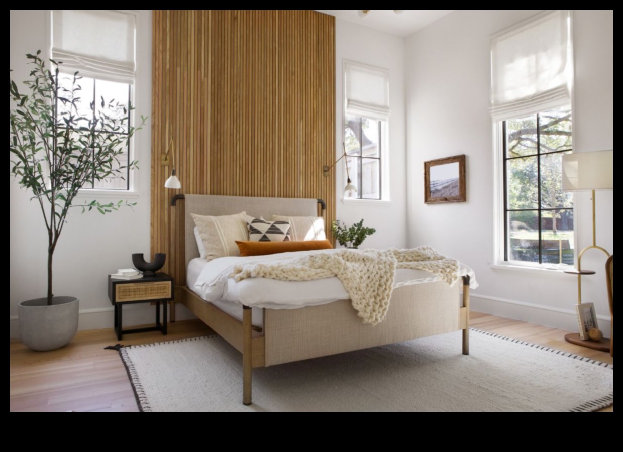 هل يمكنك اقتراح طرق لإنشاء غرفة نوم مستوحاة من الطراز الاسكندنافي باستخدام أفكار الديكور؟