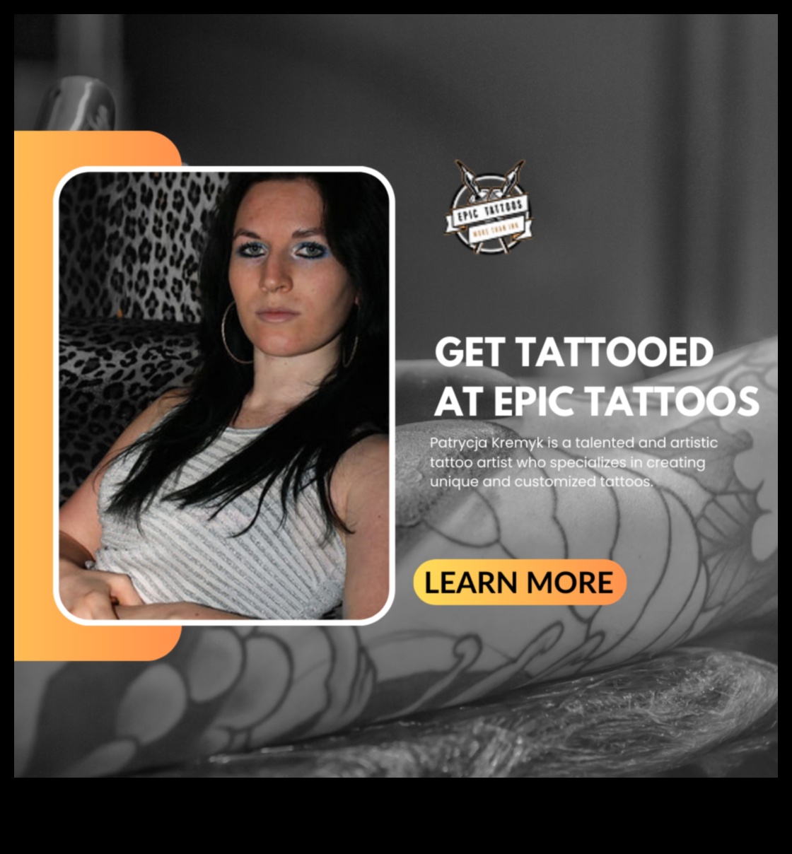 التعبيرات الملحمية: احتضن عظمة إتقان وشم الذراع