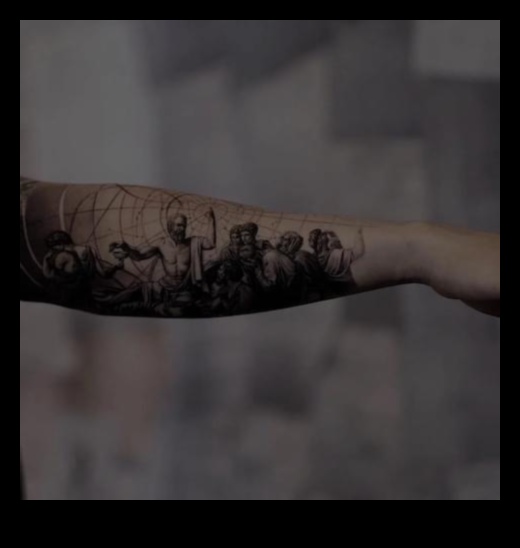 التعبيرات الملحمية: احتضن عظمة إتقان وشم الذراع