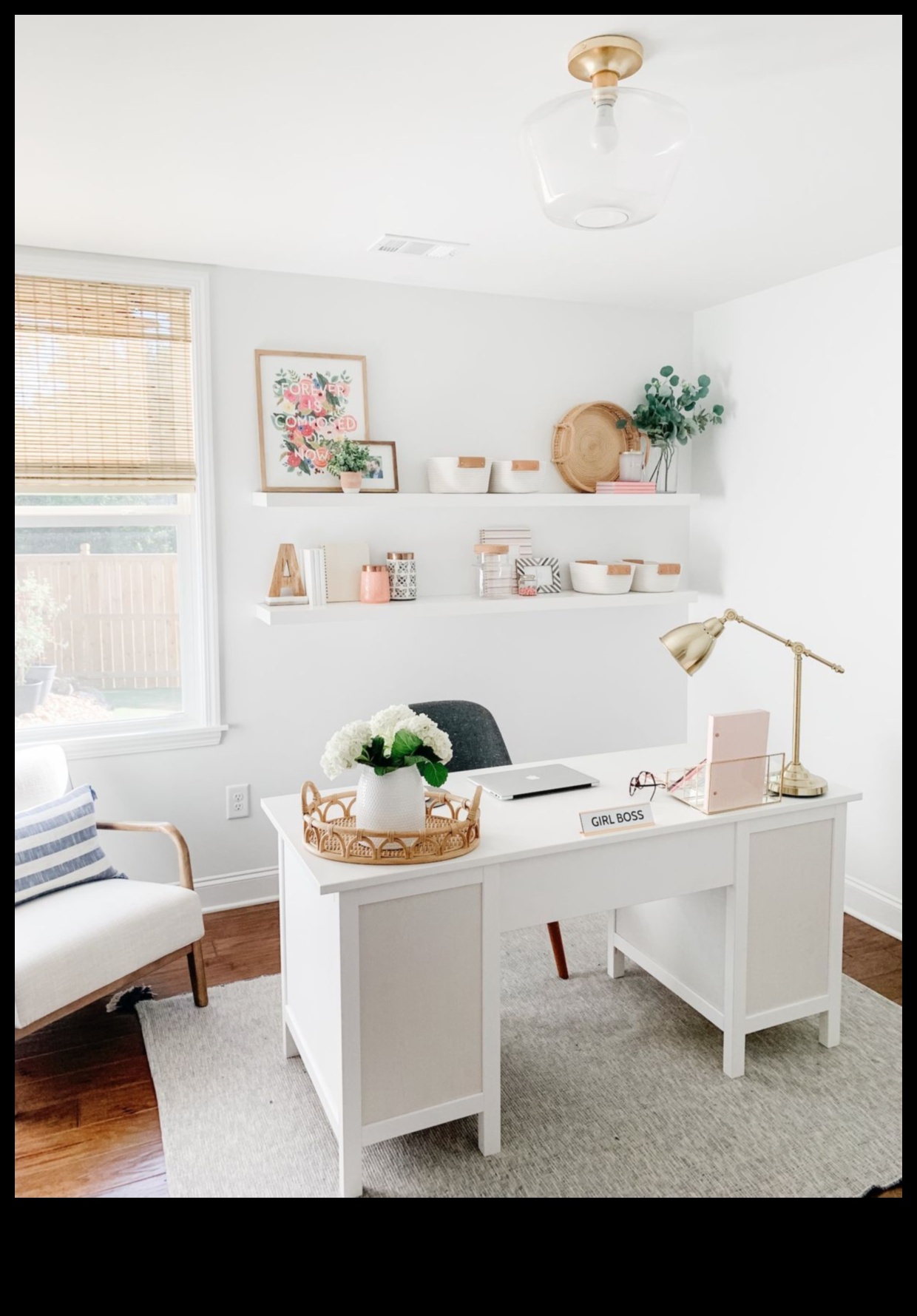 ديكور مكتب ساحلي لمساحة عمل بحرية