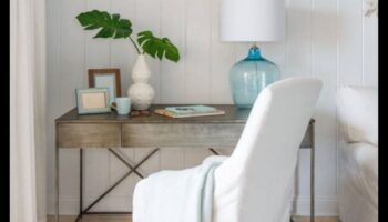 ديكور مكتب ساحلي لمساحة عمل بحرية