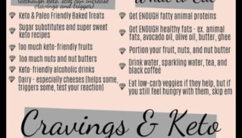 كيتو والرغبة الشديدة في الغذاء: استراتيجيات السيطرة