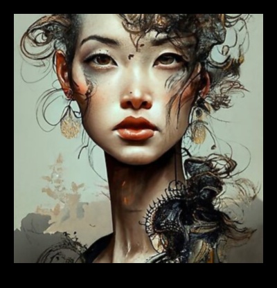 أناقة الحبر: احتضان فن ديكور الجسم